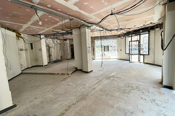 Déconstruction intérieure d’un local commercial à Vaulx-en-Velin (69)